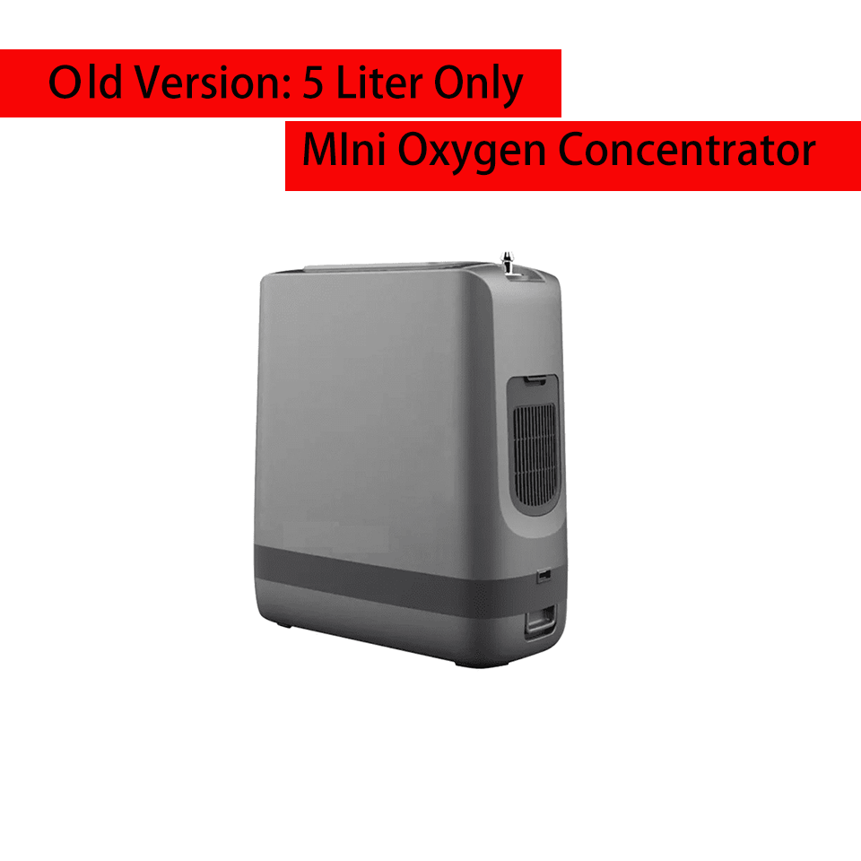 5 liter continuous flow portable oxygen concentrator