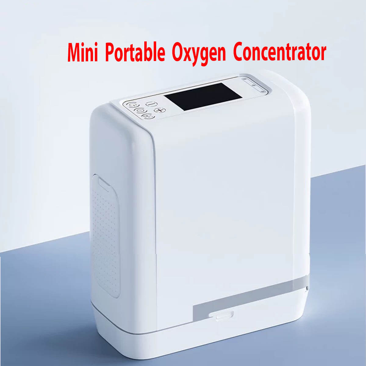 👍👍👍1-7 Liters Handheld Portable Battery Oxygen Concentrator DEDAKJ KPA 93% High Purity Oxygen Concentration Generator Small Size for Car Travel Use