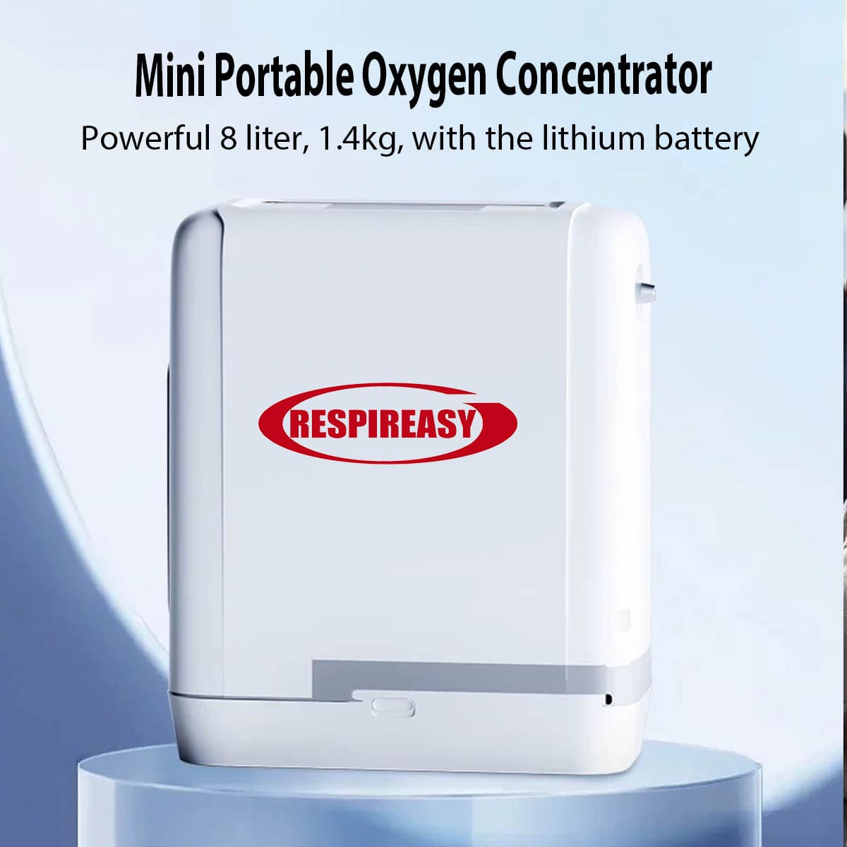 👍👍👍2025 Small Lightweight Oxygen Concentrator 7 Liter 93% Purity Mini Portable O2 Generator Oxygem Machine Low Noise with Lithium Battery