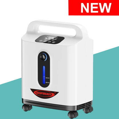 DEDAKJ 2-9 L/min Portable Home Care Oxygen Concentrator 93% High Purity Personal Care O2 Making Machine Continuous Flow Oxygen Inhalation Machine with Atomization Function