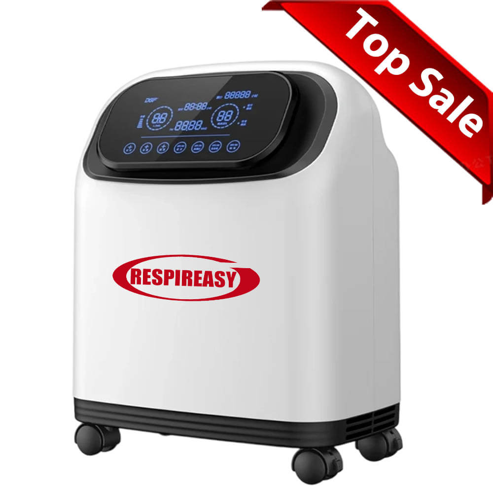 Buy 9 Liter Home Use Oxygen Concentrator Machine O2 Making Generator Continuous Flow for Breathing Therapy