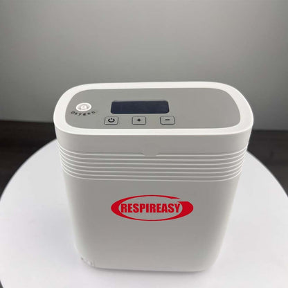 Small Portable 3-4 Liter Oxygen Concentrator Continuous Flow Mini Mobile Oxygen Concentrator Oxygen Making Machine Lightweight for Traveling (with Lithium Battery, Backpack)