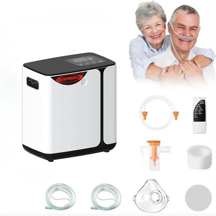 Buy DEDAKJ Portable Oxygen Concentrators 8 Liters Continuous Flow Oxygen Generator O2 Breathing Equipment for Home Personal Care 110V/220V