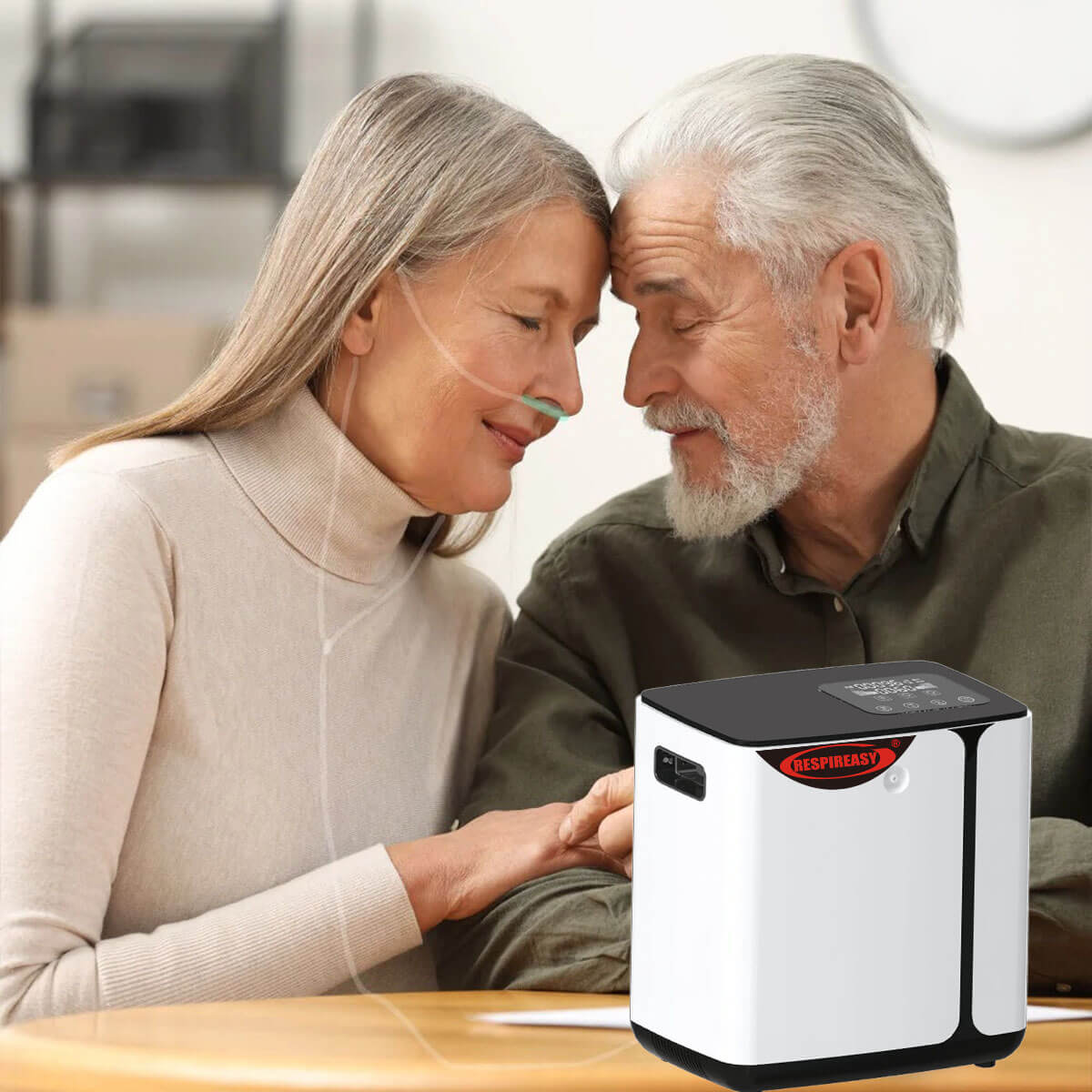 Buy DEDAKJ Portable Oxygen Concentrators 8 Liters Continuous Flow Oxygen Generator O2 Breathing Equipment for Home Personal Care 110V/220V