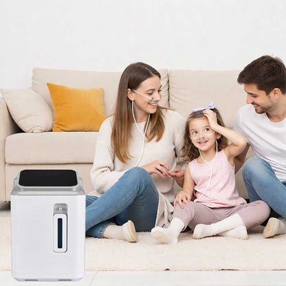 DEDAKJ 2-9L/min Oxygen Concentrator Machine 93% Purity O2 Portable Home Use Oxygen Concentrator with Nebulization 110V/220V