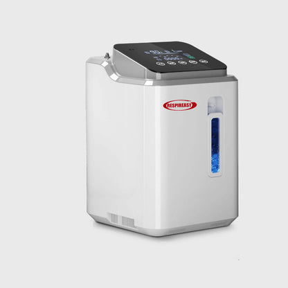 DEDAKJ Concentrador de oxígeno portátil de flujo continuo 1-7LPM Máquina de suministro de oxígeno para el hogar Equipo médico de terapia de O2 para el cuidado respiratorio