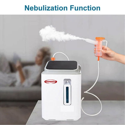 DEDAKJ Concentrador de oxígeno portátil de flujo continuo 1-7LPM Máquina de suministro de oxígeno para el hogar Equipo médico de terapia de O2 para el cuidado respiratorio