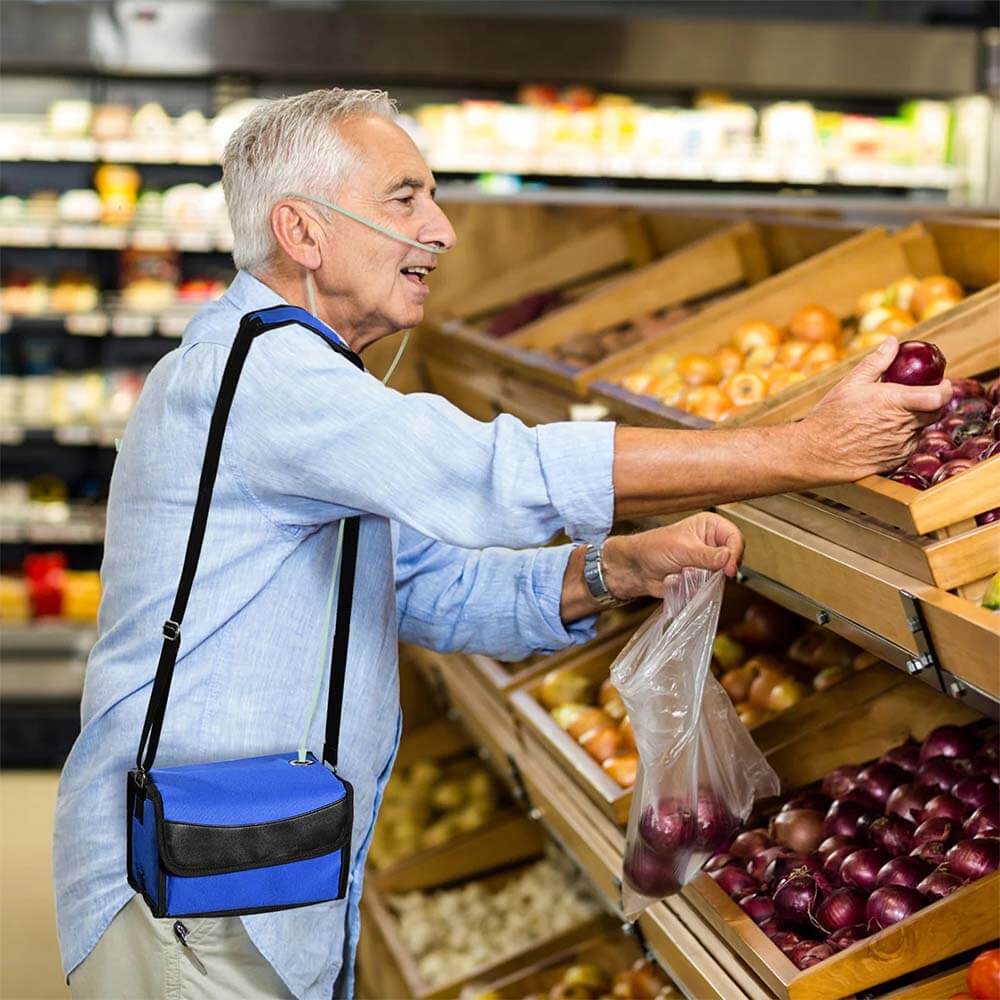 Mini Portable Oxygen Concentrator 3L Lightweight Compact Mobile Oxygen Concentrator with Rechargeable Battery ( Used in Car, Freight, Outdoors)