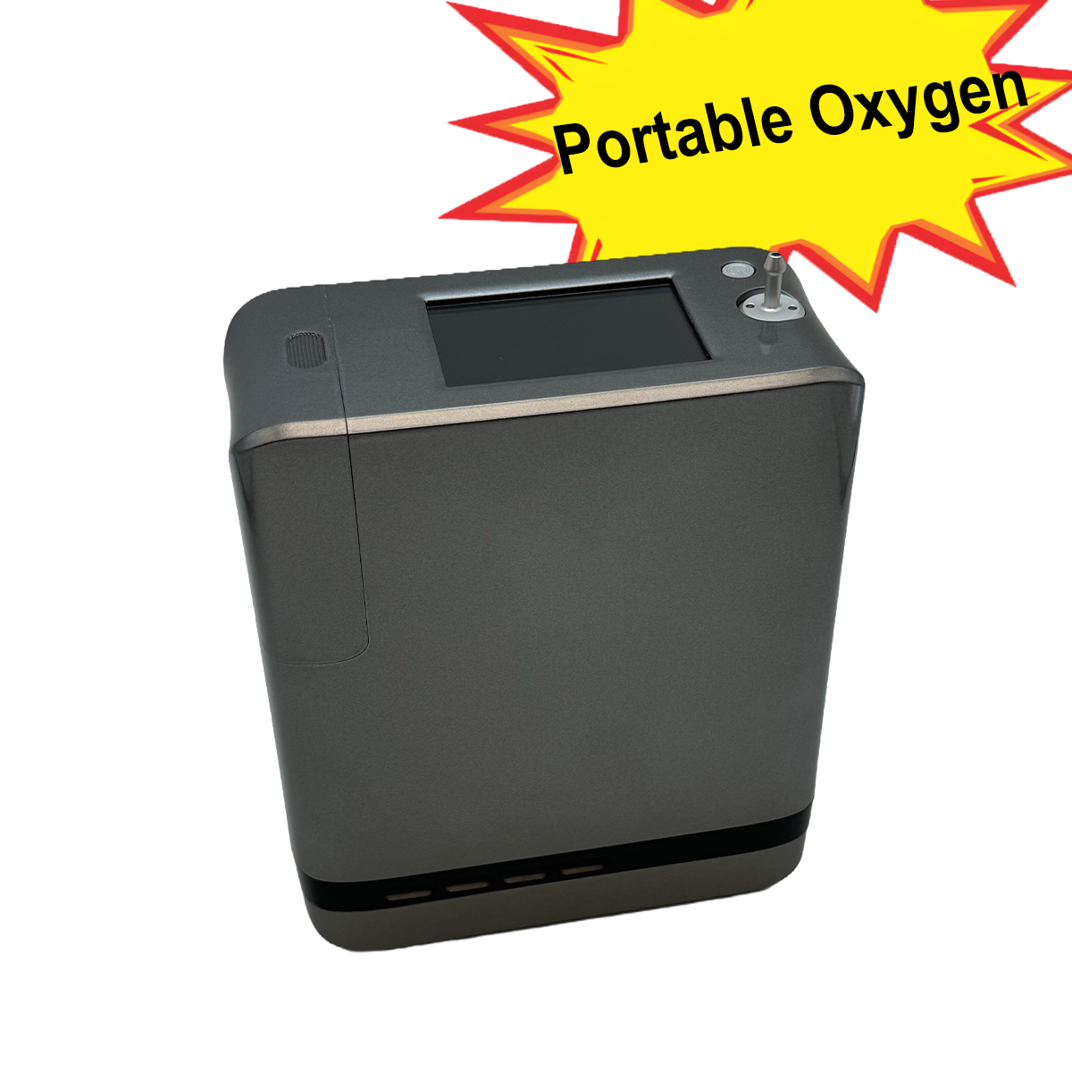 👍👍👍Top 9 Liters Small Portable O2 Concentrator DEDAKJ 93% High Purity Mini Mobile Oxygem Machine RESPIREASY Home Powerful Flow Oxygen Concentrator for Travel Use