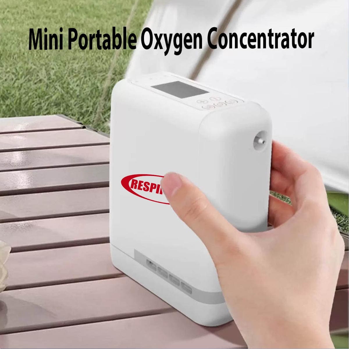 👍👍👍2025 Small Lightweight Oxygen Concentrator 7 Liter 93% Purity Mini Portable O2 Generator Oxygem Machine Low Noise with Lithium Battery