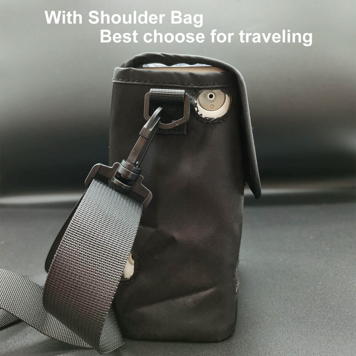 Small Portable Oxygen Concentrator Rechargeable 7 Liters 93% O2 Purity Oxygen Generator Machine Mobile for Travel Use with Battery