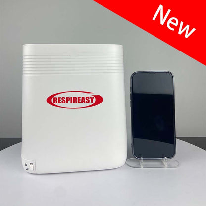 Portable Oxygen Concentrator 5 Liter Continuous Flow Rate Mini Size Rechargeable POC Oxygenerator O2 Making Machine with 6700mA Battery