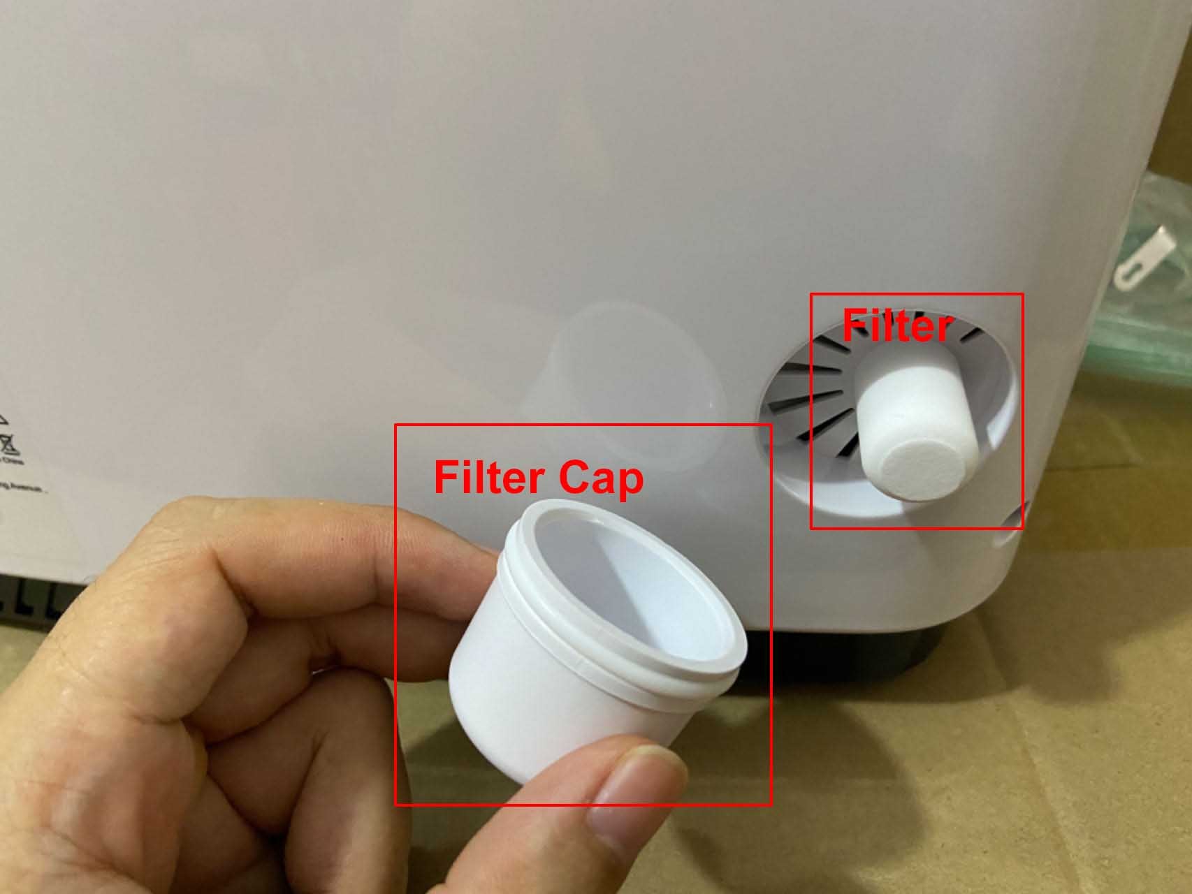 oxygen filter cap for DEDAKJ oxygen concentrator