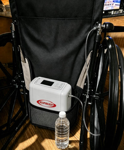 Small Lightweight Oxygen Concentrator 7 Liter 93% Purity Mini Portable O2 Generator Oxygen Machine with Lithium Battery
