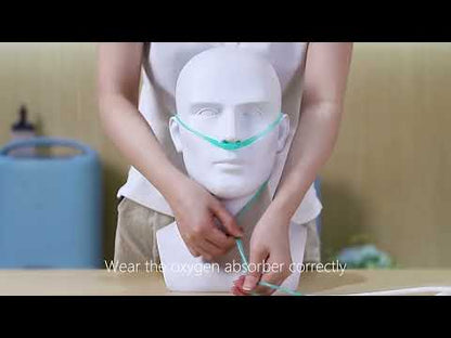 Newest DEDAKJ Portable Oxygen Concentrator Continuous Flow 7 LPM Oxygen Making Machine Mini Lightweight Car Use Oxygen Generator for Home