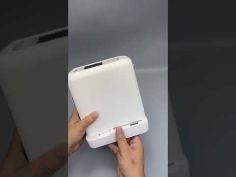 Kleiner leichter Sauerstoffkonzentrator 7 Liter 93% Reinheit Mini tragbarer O2-Generator Sauerstoffgerät mit Lithiumbatterie