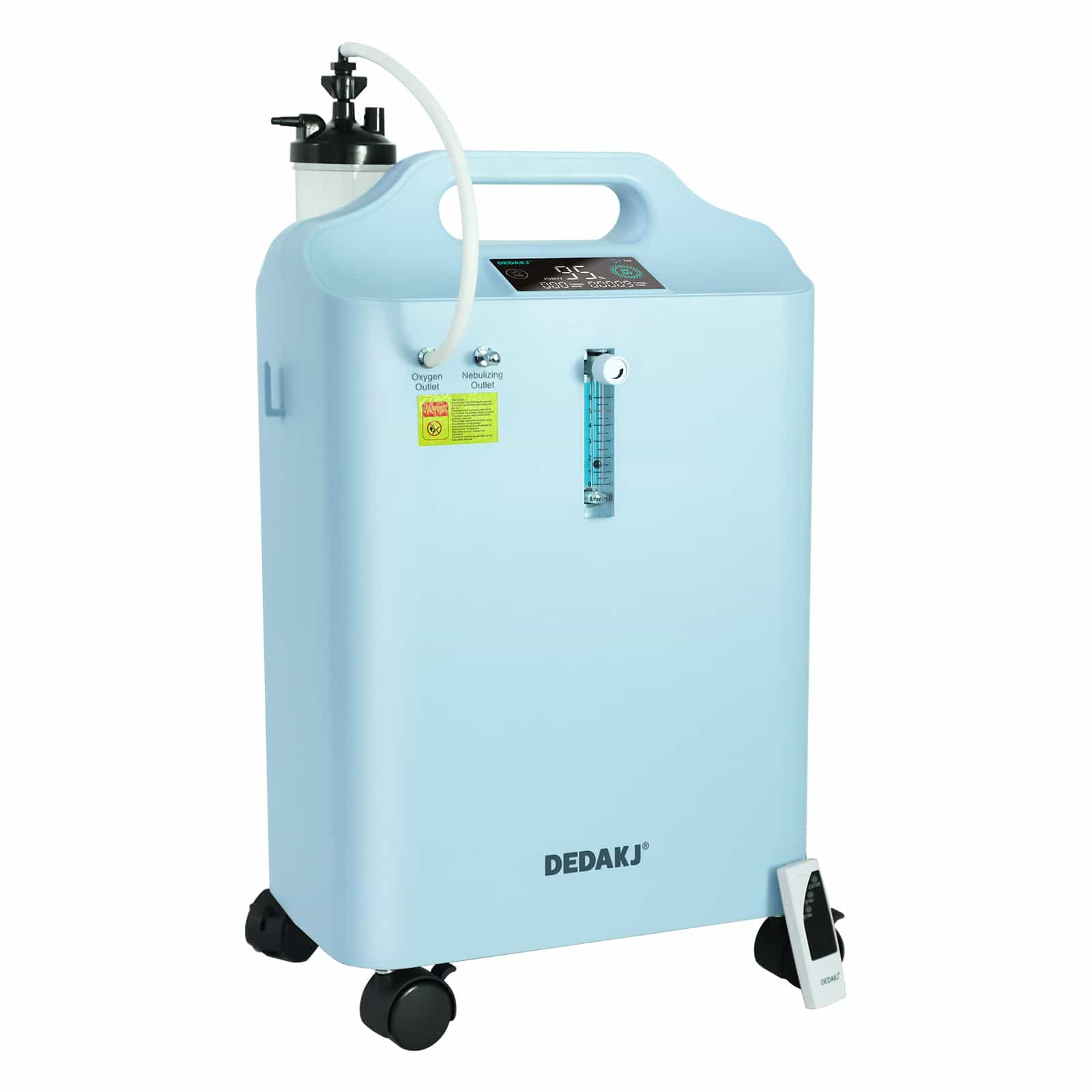 DEDAKJ 1-5 Liter 95% Medical Standard Oxygen Concentrator Oxygen Theraphy  at Home with Nebulizer Function 110V/220V DE-Y5AW