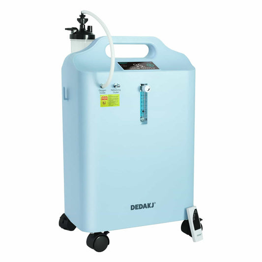 DEDAKJ 5 Liter 10 Liter 95%High Purity Medical Oxygen Concentrator Powerful Oxygen Generator Machine Oxygen Therapy at Home with Nebulizer Function 110V/220V