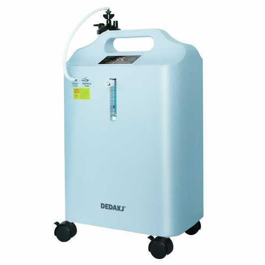 DEDAKJ 5 Liter 10 Liter 95%High Purity Medical Oxygen Concentrator Powerful Oxygen Generator Machine Oxygen Therapy at Home with Nebulizer Function 110V/220V