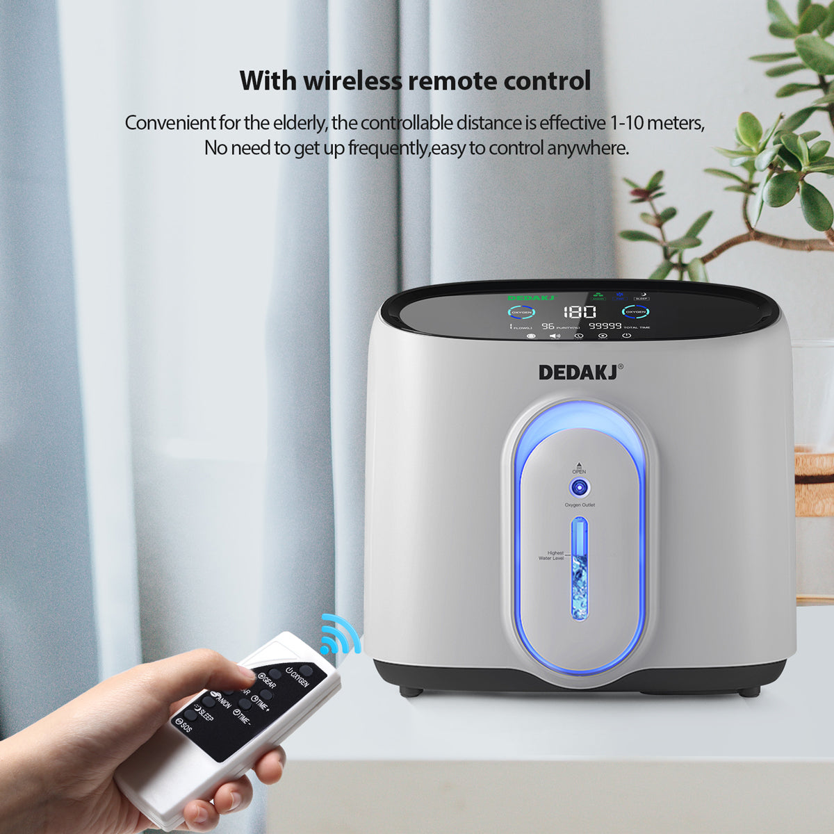 DEDAKJ oxygen concentrator oxygen making machine