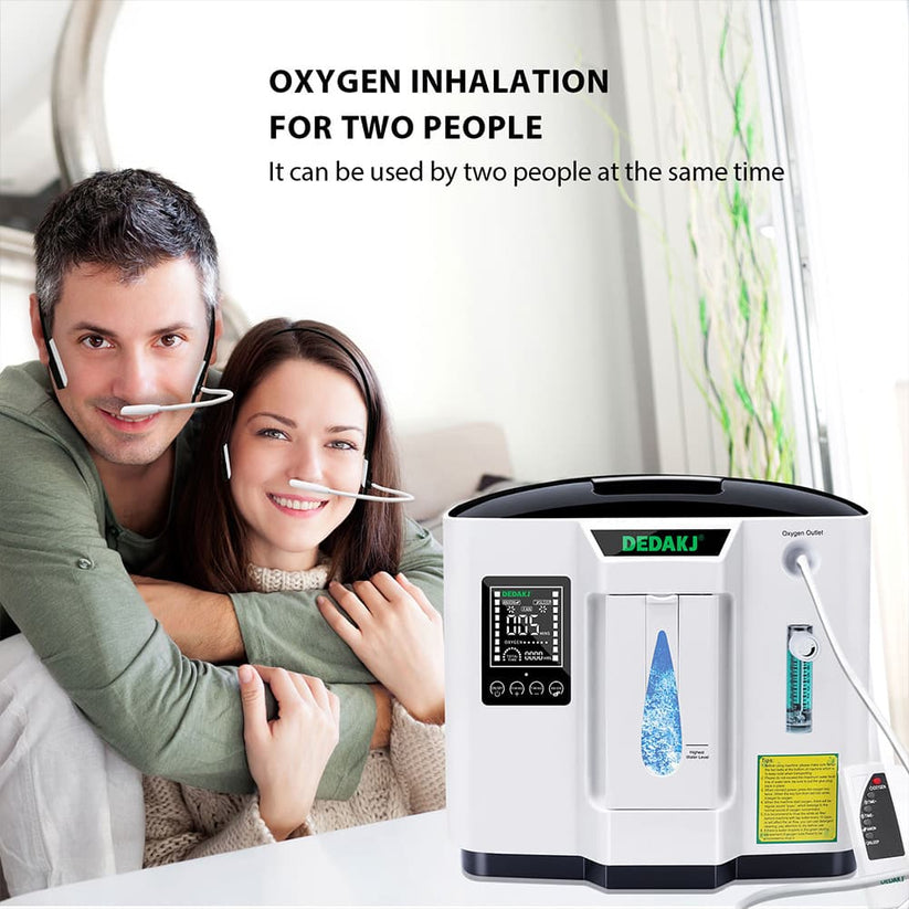 DEDAKJ 1-7 Liter Home Oxygen Concentrator ddt 1a 1b Oxygen Generator P ...