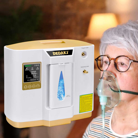 Generador portátil restaurado del oxígeno 7L del concentrador DEDAKJ 93% del oxígeno con la función del nebulizador 110V/220V DE-1LW