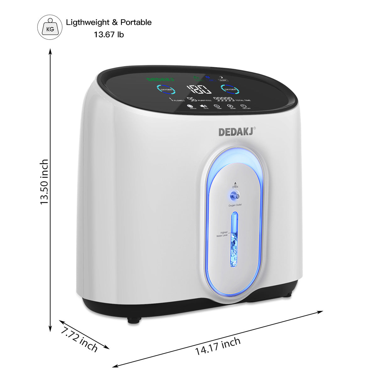 DEDAKJ oxygen concentrator 