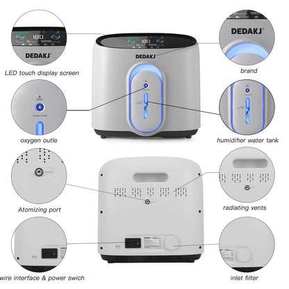 DEDAKJ oxygen concentrator 