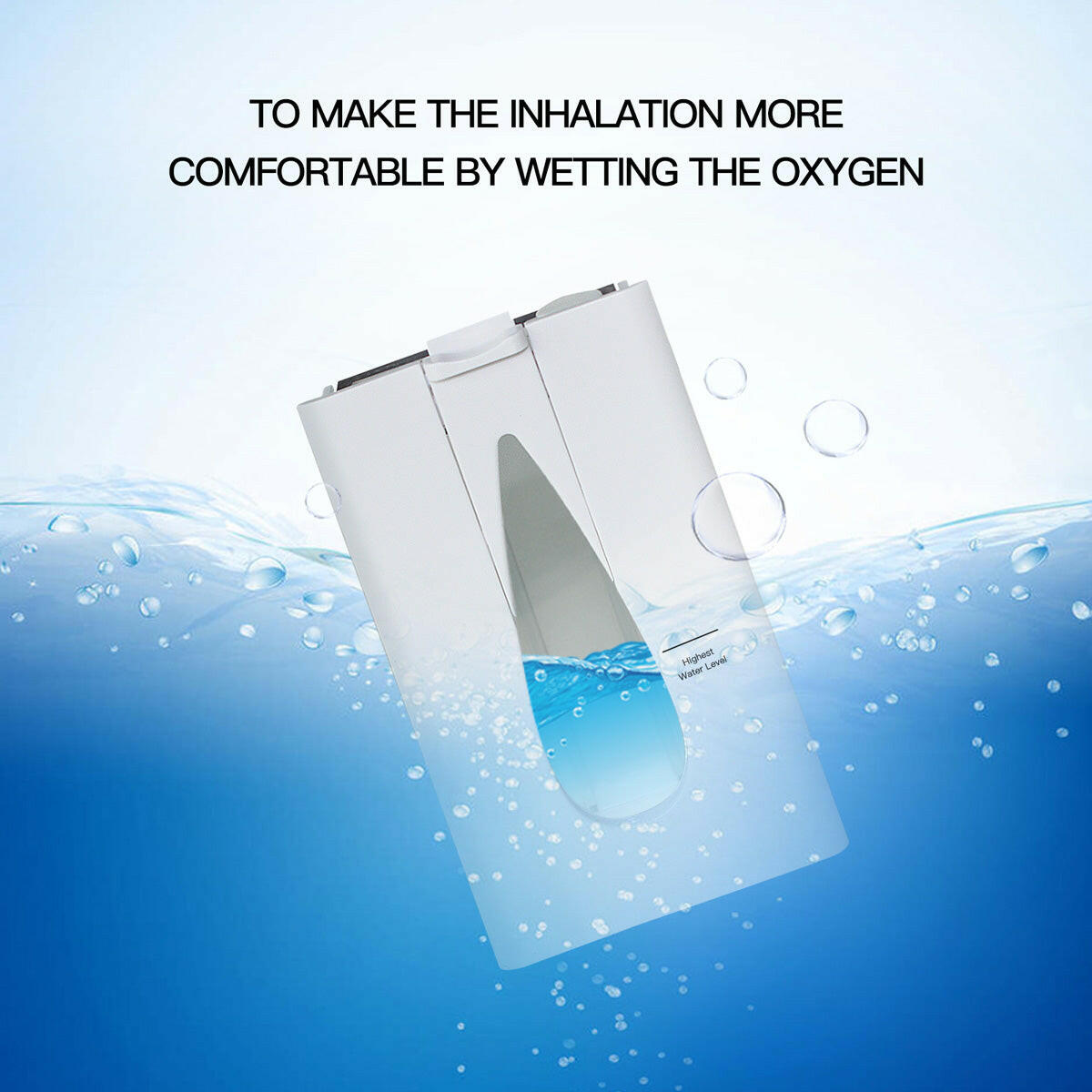 water tank of DEDAKJ 7liter continuous flow home oxygen concentrator DE-1LW