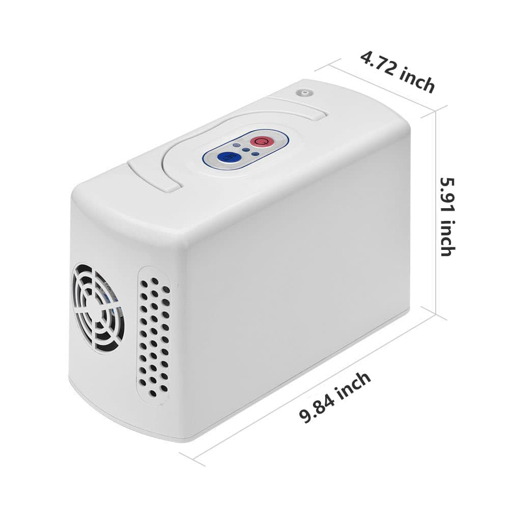 Mini Portable Oxygen Concentrator 3L Lightweight Compact Mobile Oxygen Concentrator with Rechargeable Battery ( Used in Car, Freight, Outdoors)