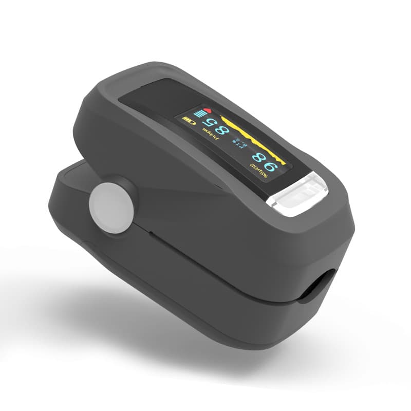  Easy@Home Oxímetro de pulso de la yema del dedo (no para uso  médico) - Medidor de saturación de oxígeno en sangre SpO2 y monitor de frecuencia  cardíaca -EHP050 : Salud y