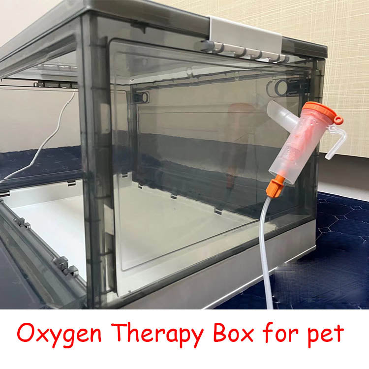 Dog and Cat Oxygen Therapy Box Whelping Box for Pet Puppy Kitten Nebulization Oxygen Box
